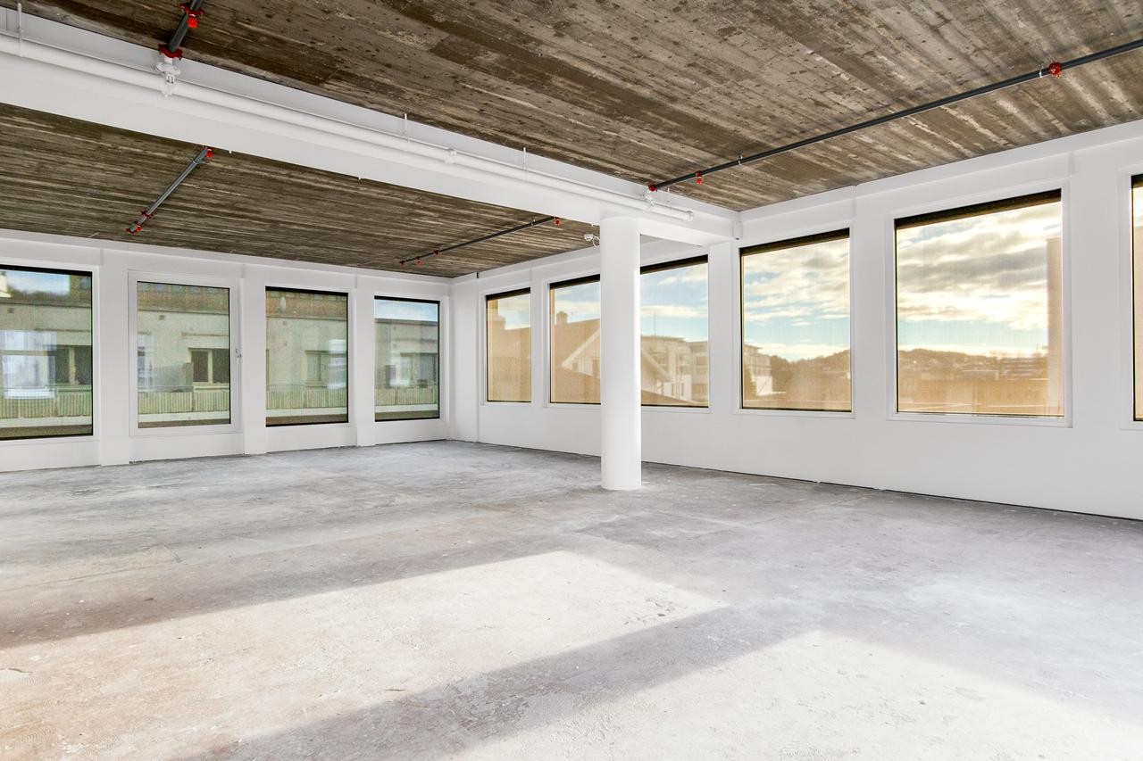 Ledig areal 3. etg. klar for å tilpasses ny leietaker Galleribilde