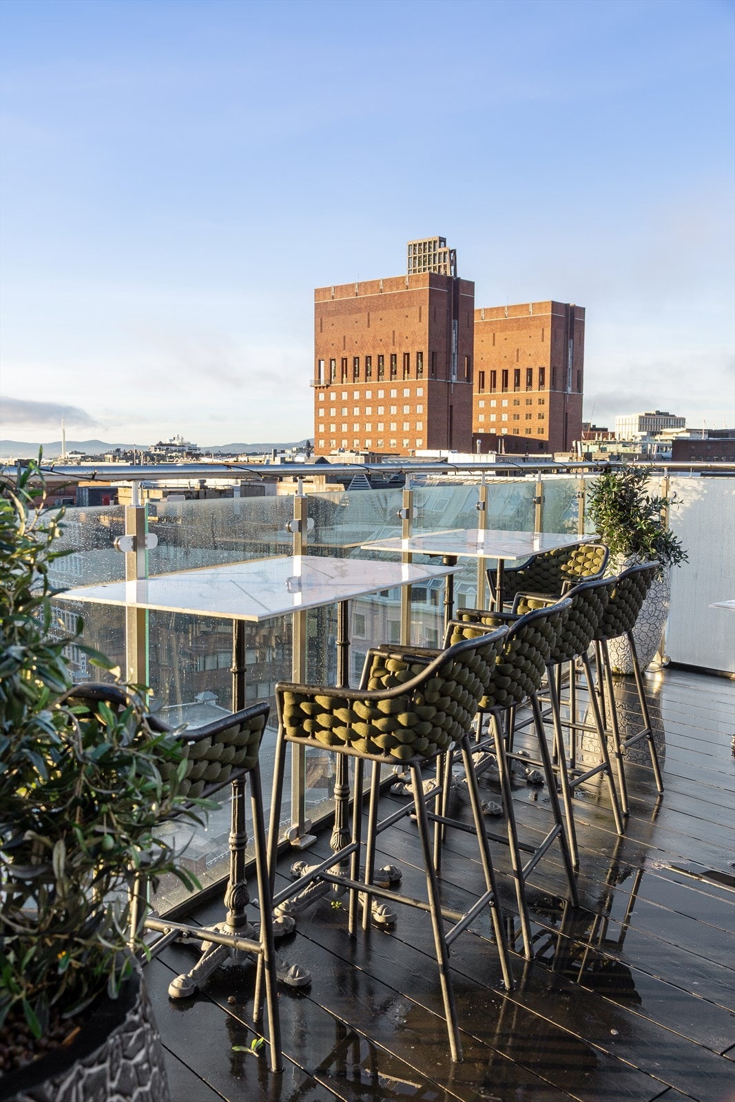 - og her mot Rådhustårnene Galleribilde