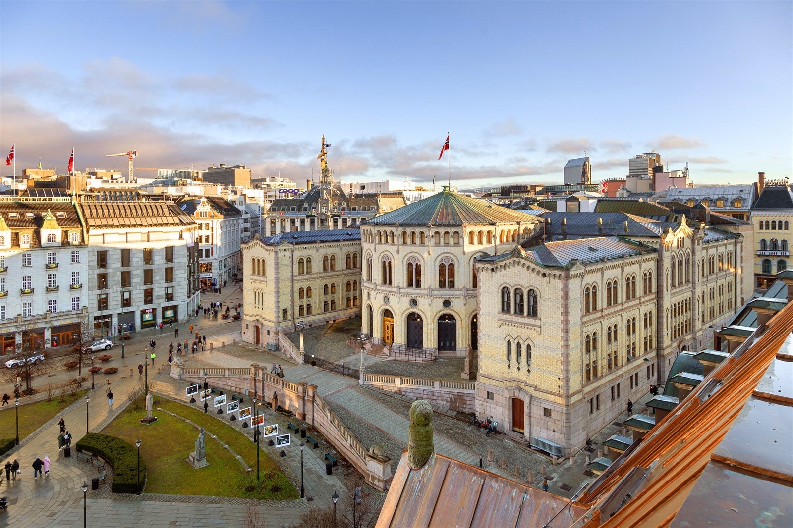Når du bosetter deg i S4 - har man utsikt mot Stortinget Galleribilde