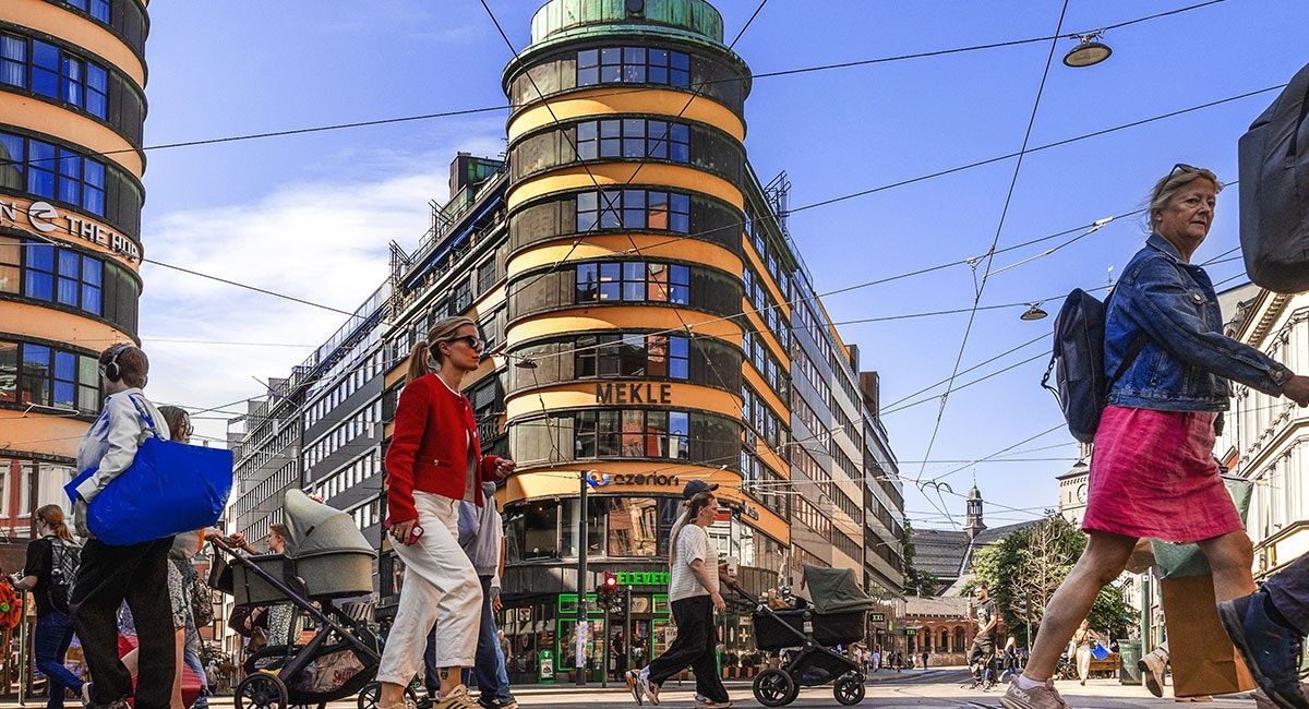 Lokalene ligger i en av Oslos mest trafikkerte handlegater, med høy kundestrøm Galleribilde