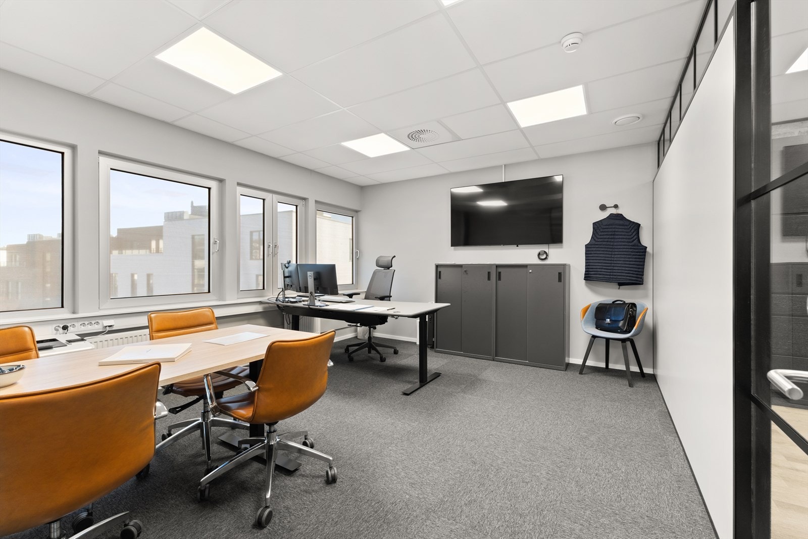 Referansebilde fra etasjen under Galleribilde