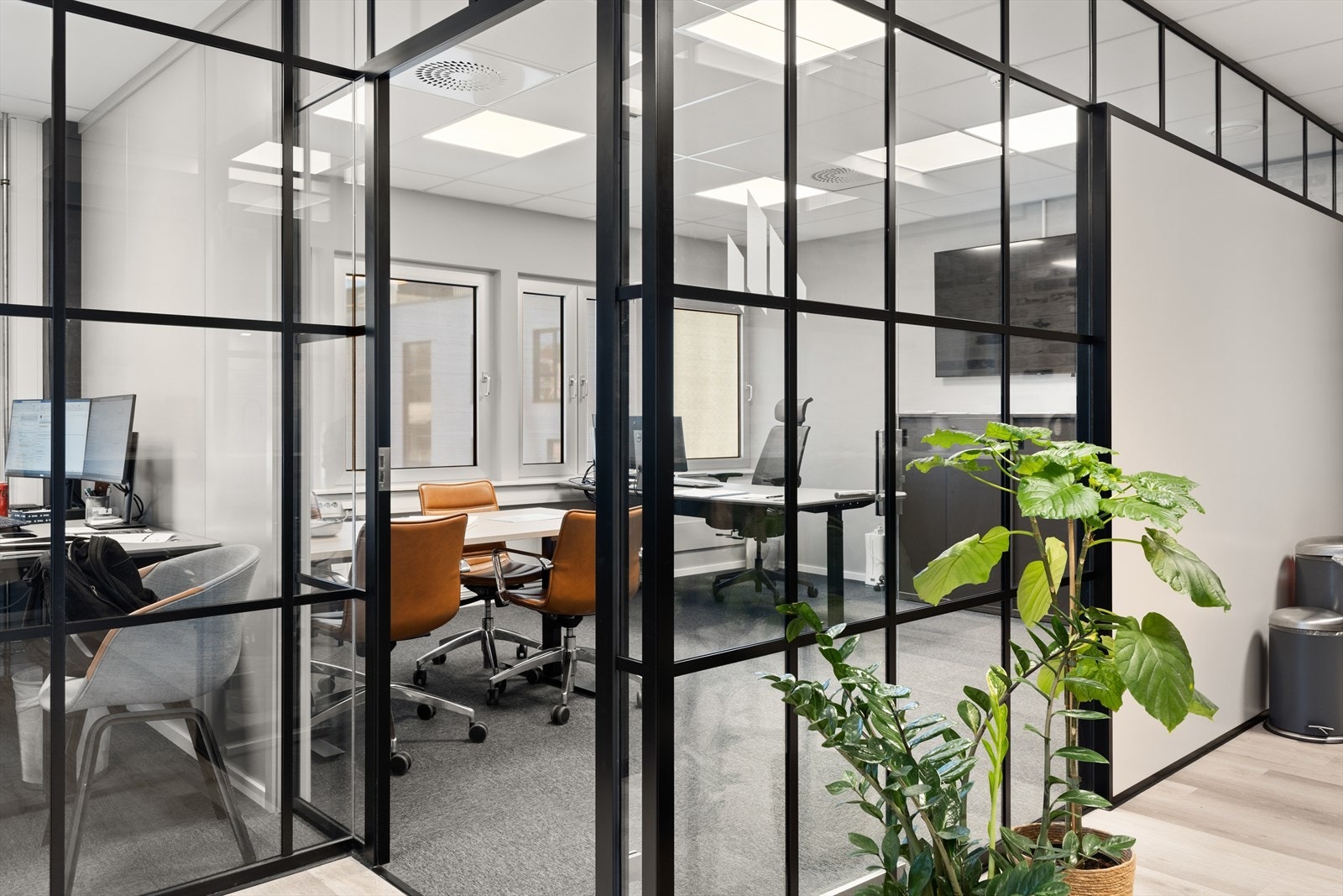 Referansebilde fra etasjen under Galleribilde