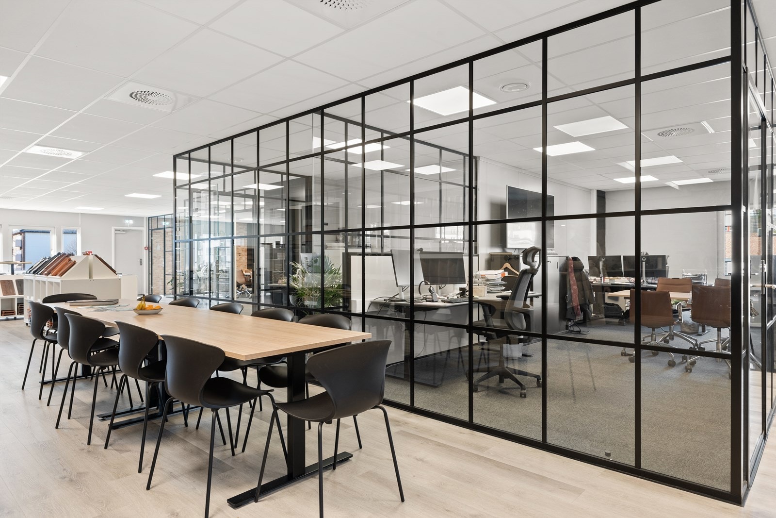 Referansebilde fra etasjen under Galleribilde