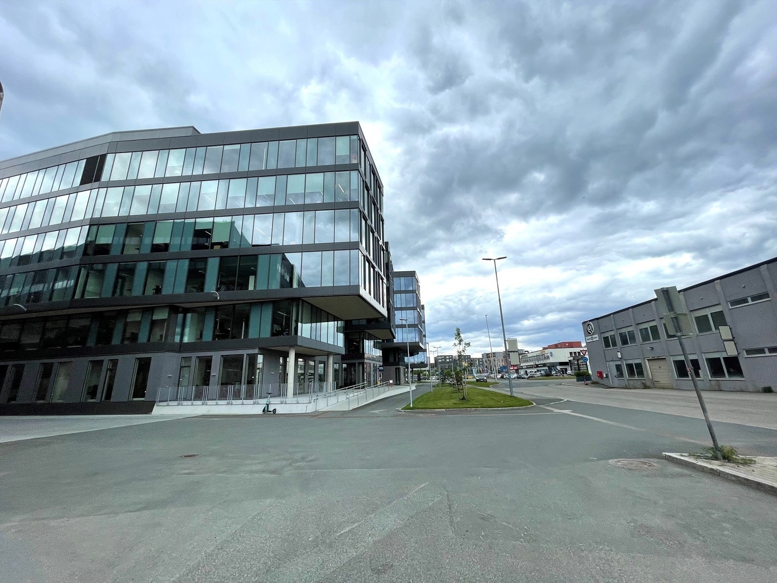 Området transformeres med nye næringsareal og boliger Galleribilde