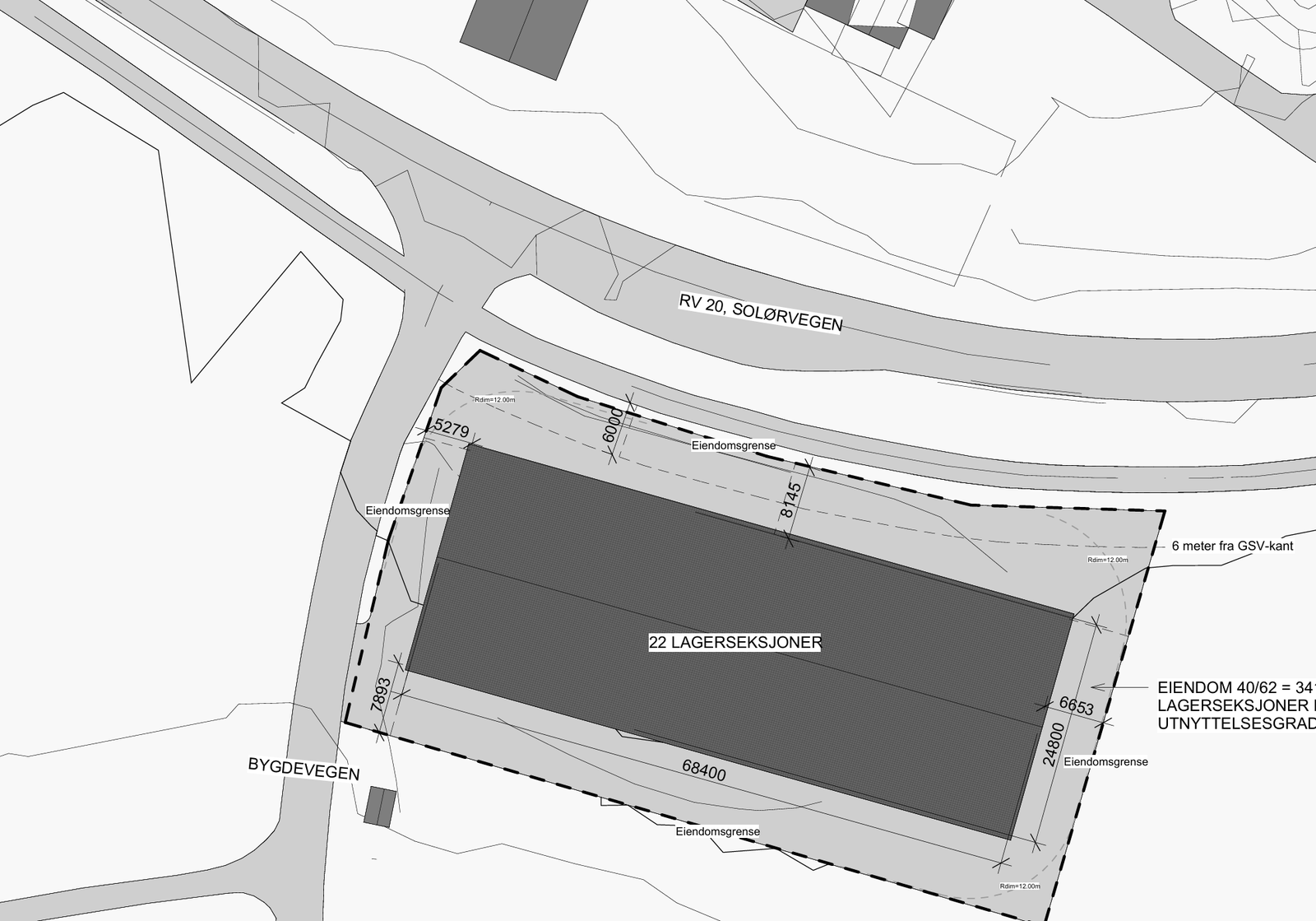 Situasjonsplan Galleribilde