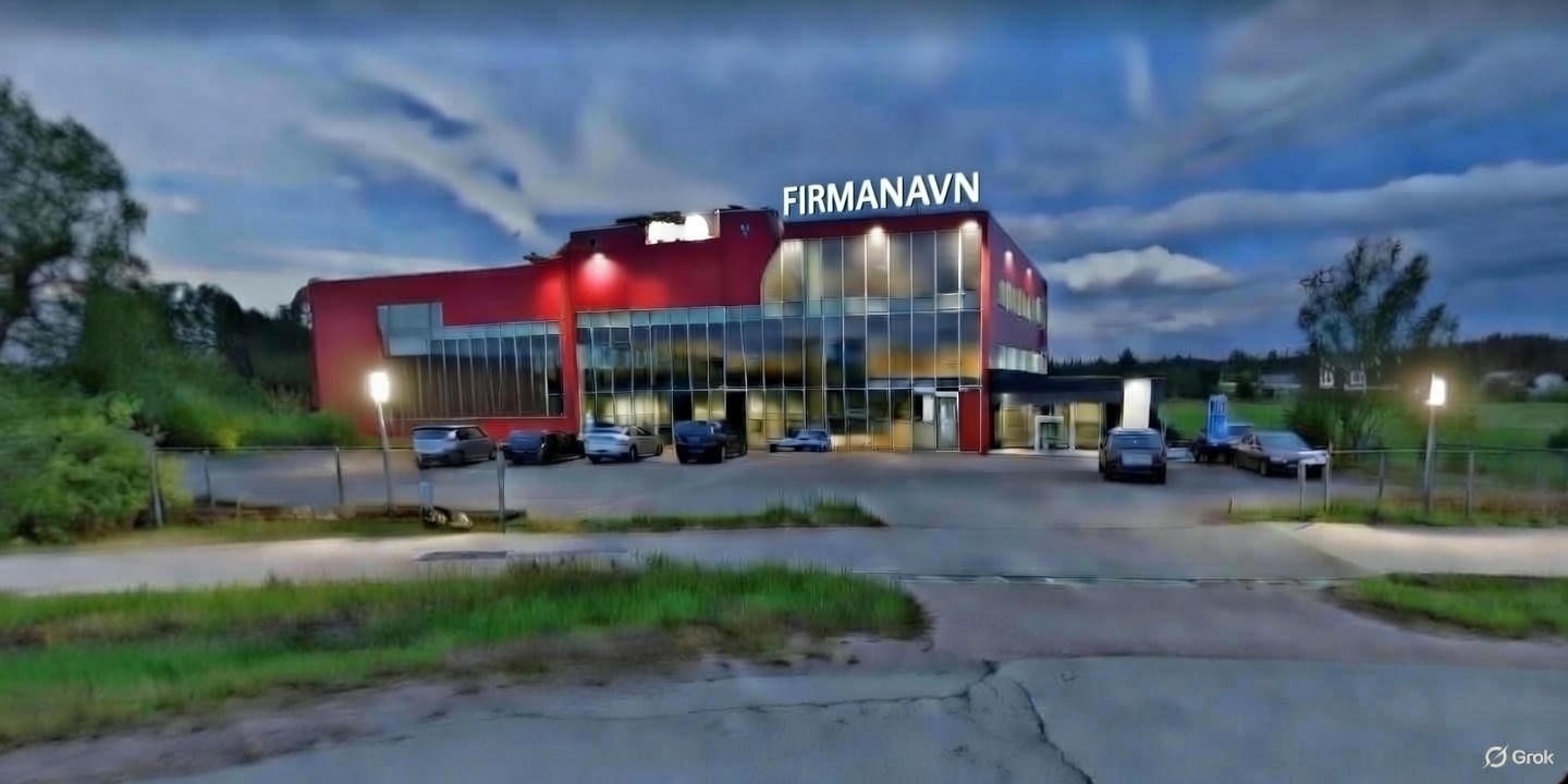 Illustrasjon av mulig bebyggelse Galleribilde