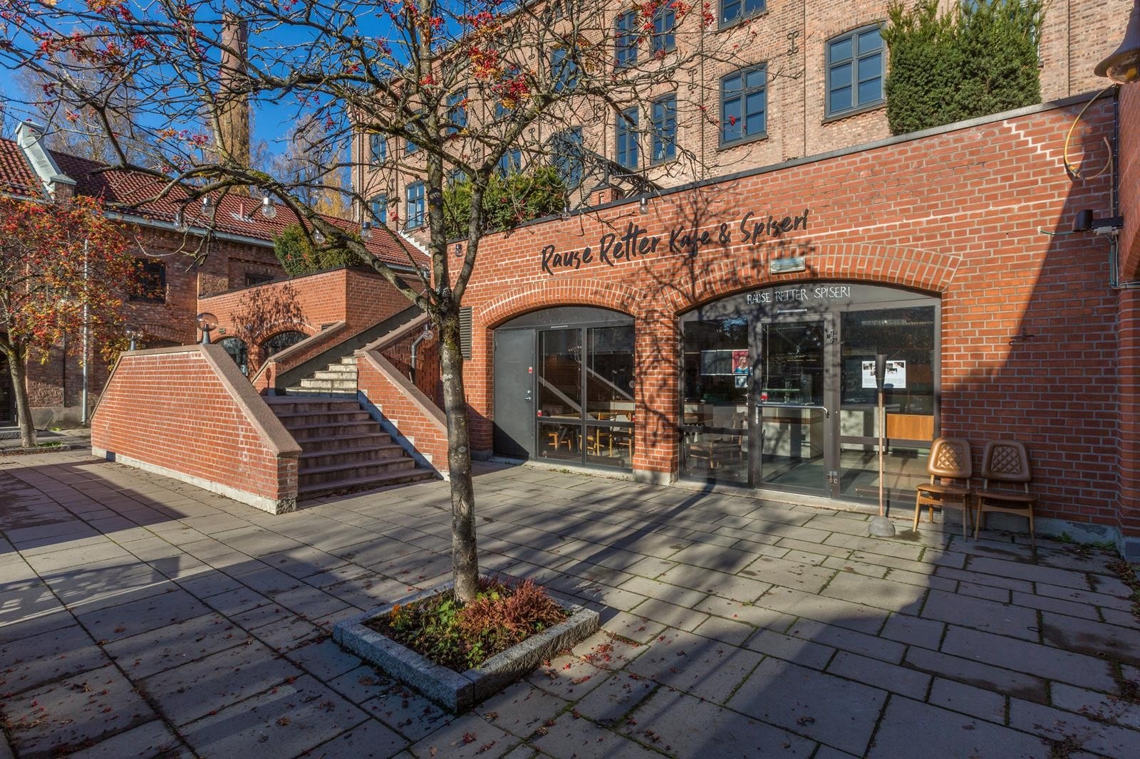 God plass til uteservering Galleribilde