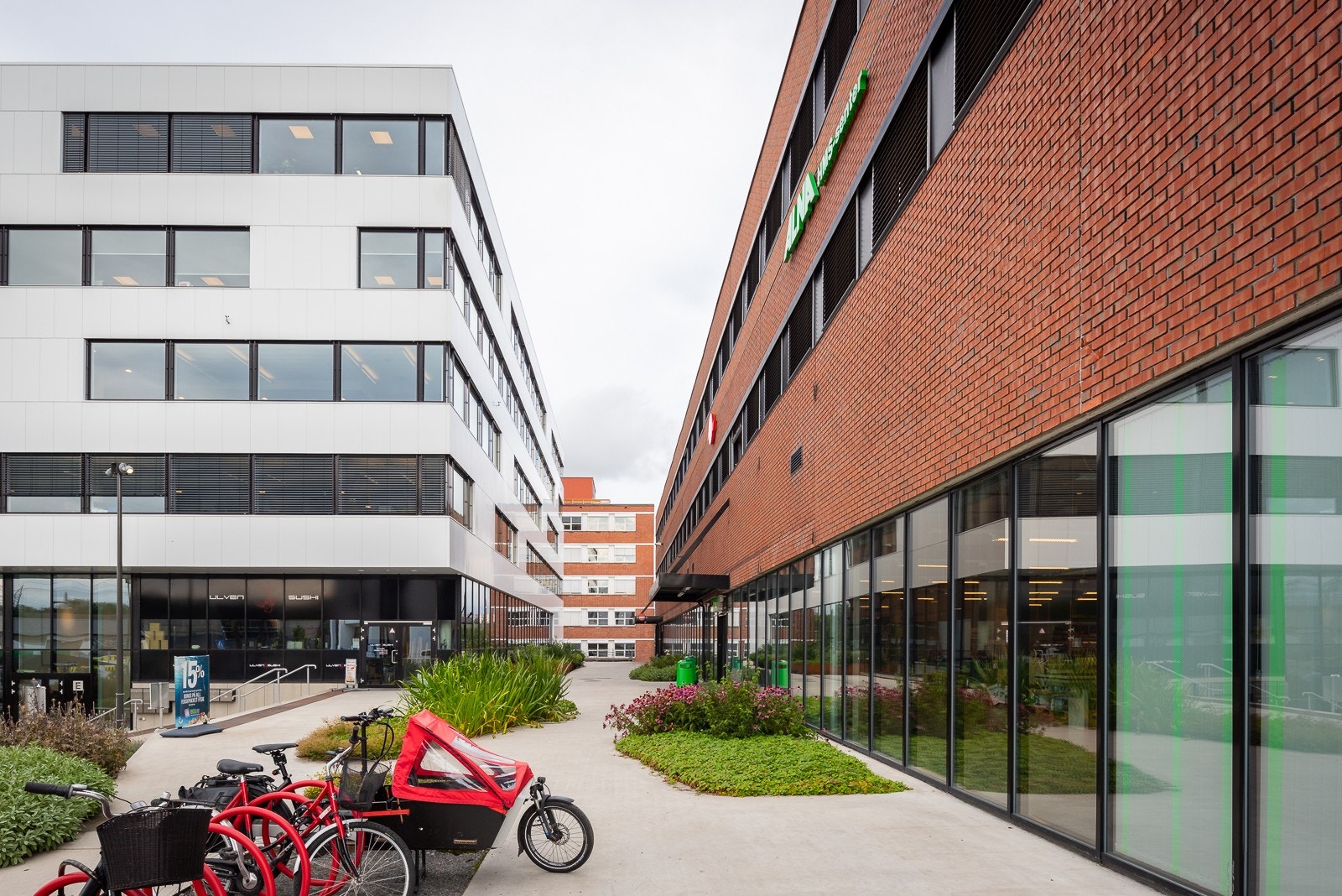 Fasade mot Ulvenveien Galleribilde