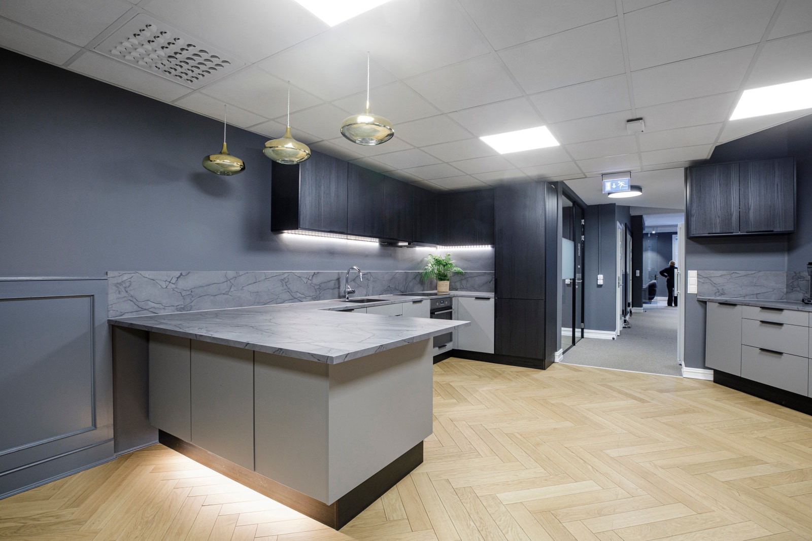 Kjøkken. Galleribilde