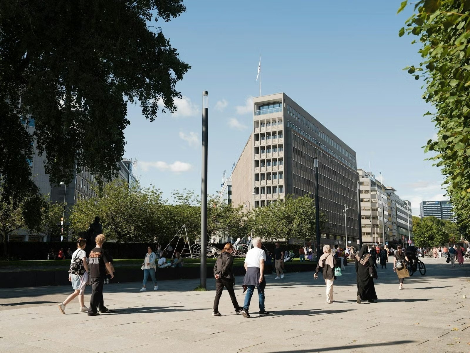 Fasade Haakon VII's gate 1 Galleribilde