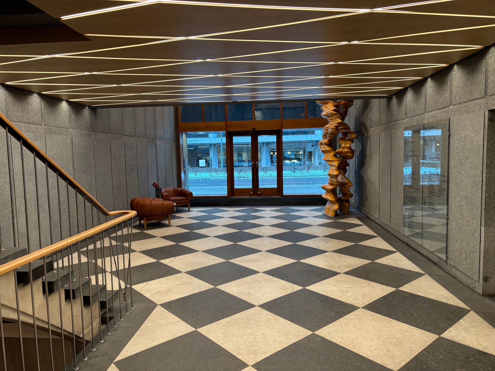 Hovedinngangsparti Galleribilde