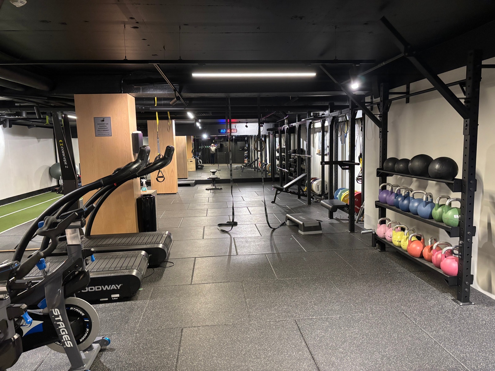 Felles treningsrom Galleribilde