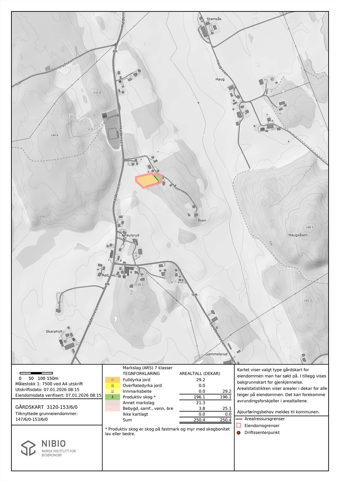 Gårdskart Galleribilde