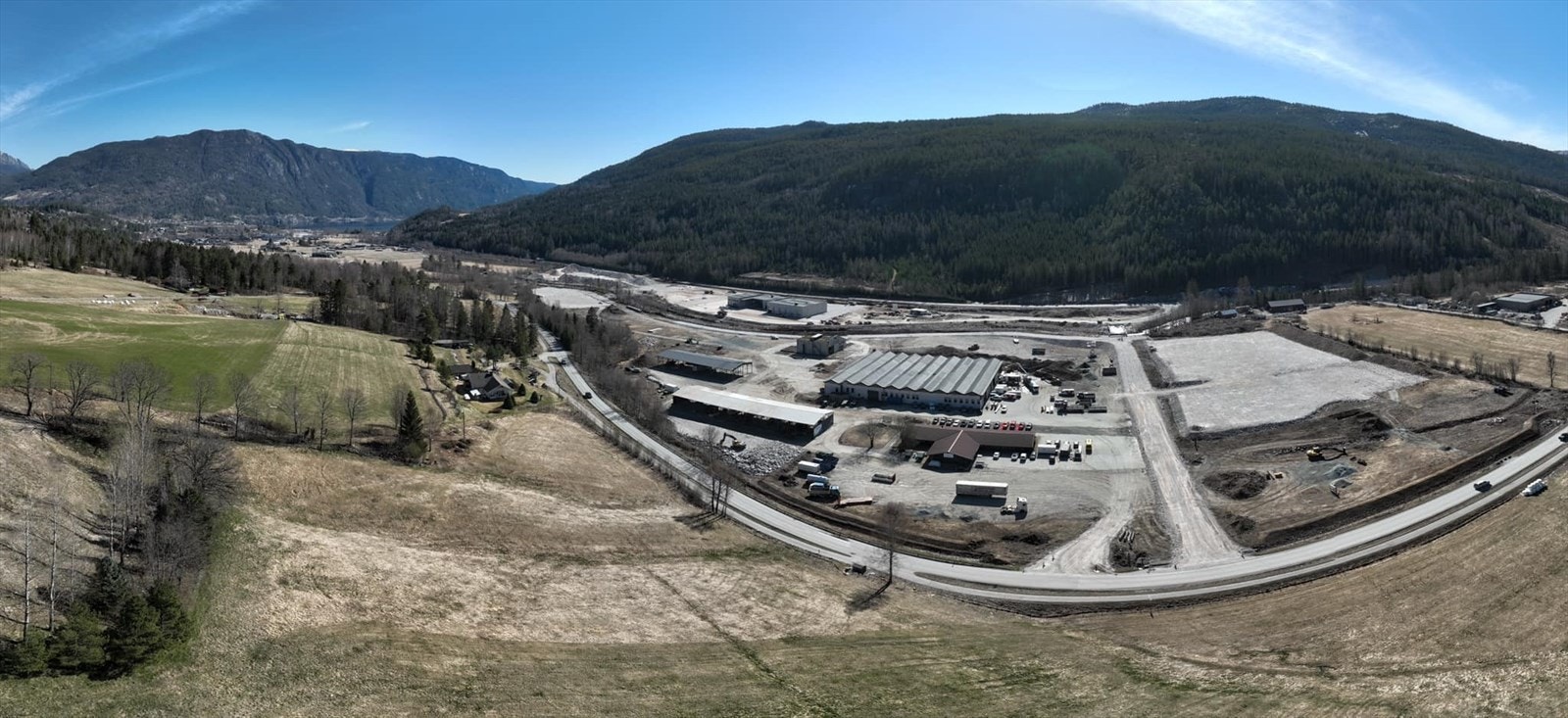 Seljord Næringspark 220423, fra nord Galleribilde