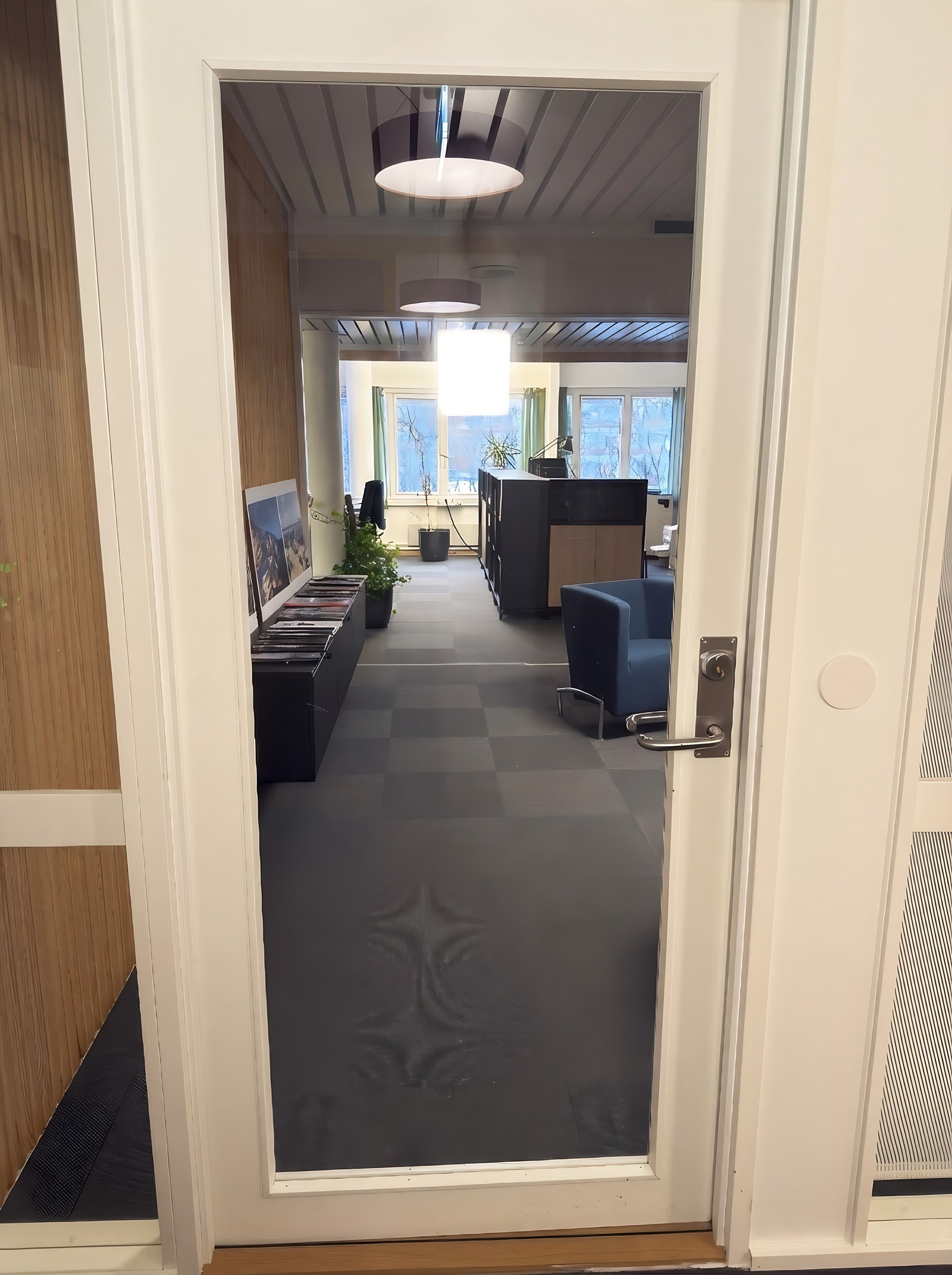 Inngang til kontoret Galleribilde