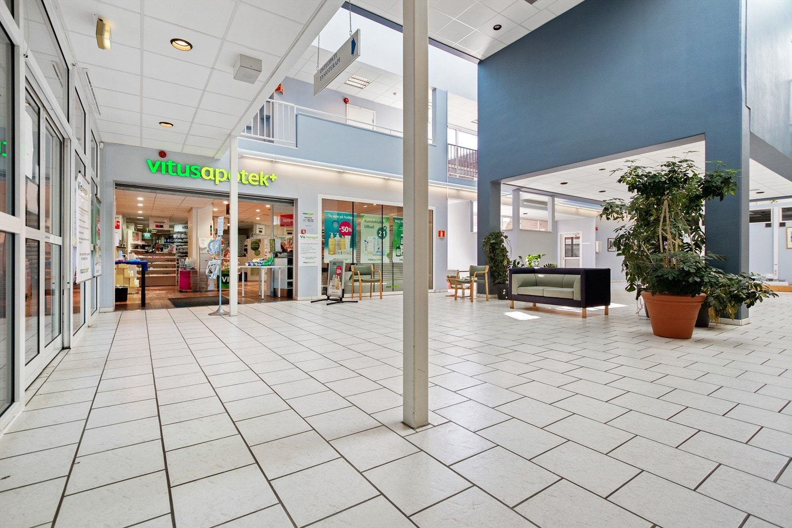 Inngangsparti - fellesareal Galleribilde