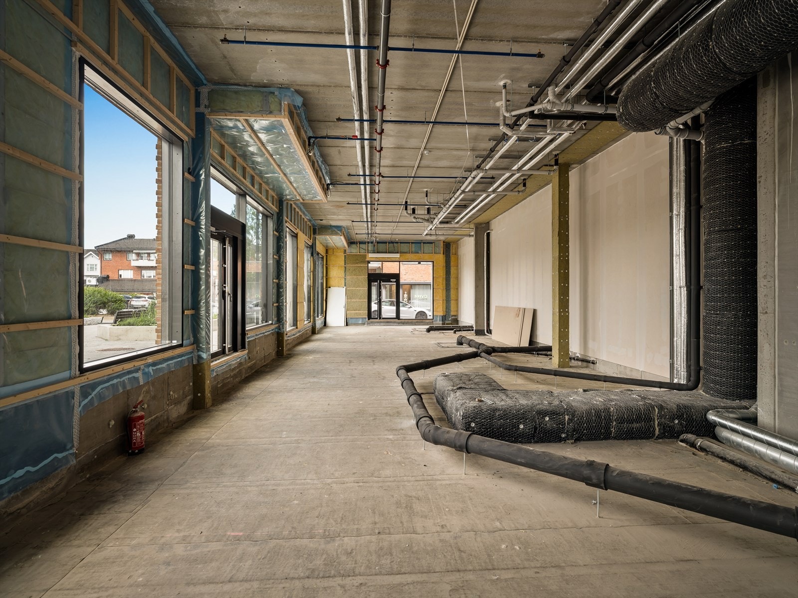 Gulvet er ikke støpt for å gi fleksibel utnyttelse for eier Galleribilde