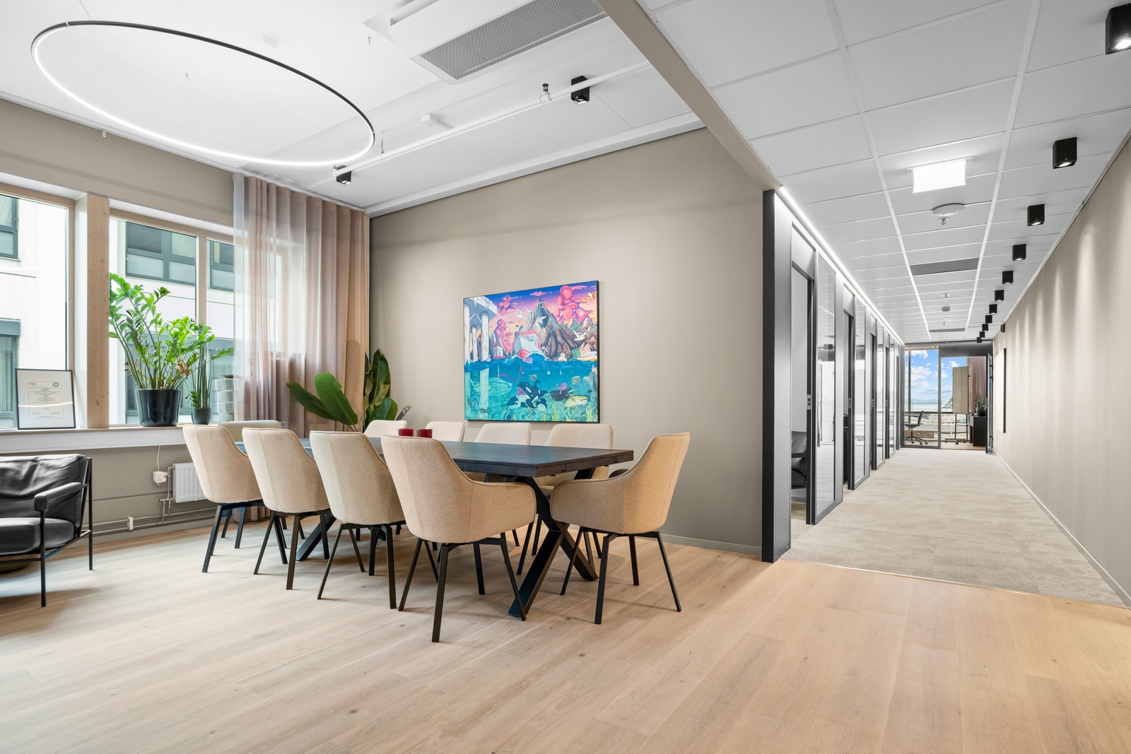 Hyggelig spiseplass Galleribilde