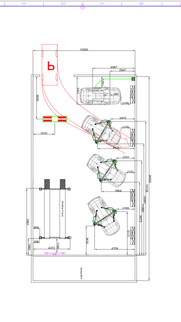 Skisse på verksted Galleribilde