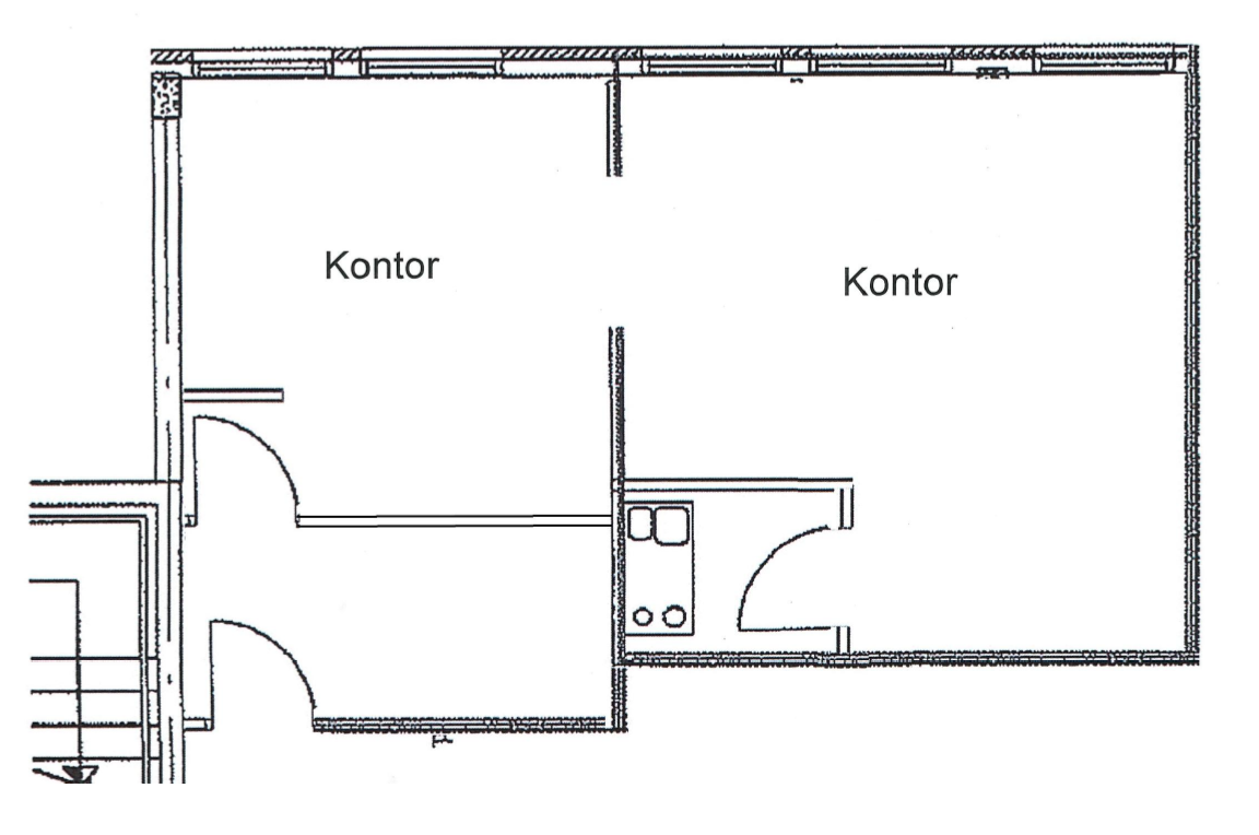 Lokale 5 - 66 kvm, 2 etg Galleribilde
