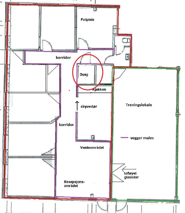 Lokale 1 - 251 kvm, 1 etg Galleribilde