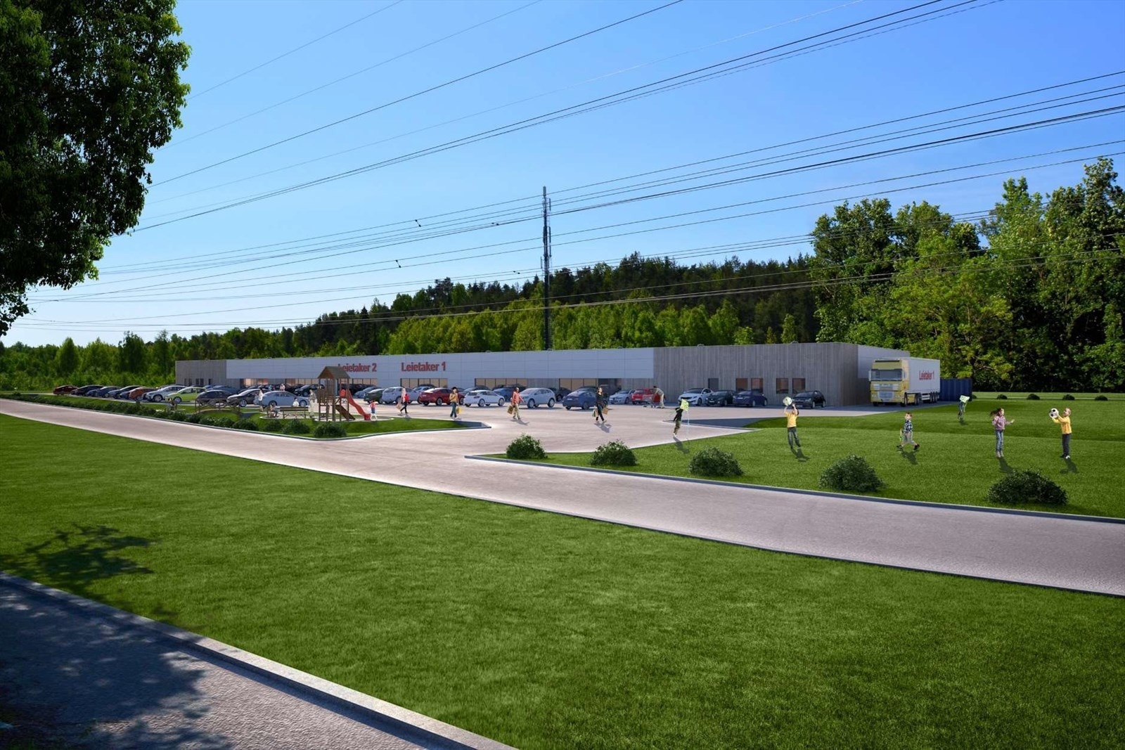 Osloveien 161 Illustrasjonsbilde Galleribilde