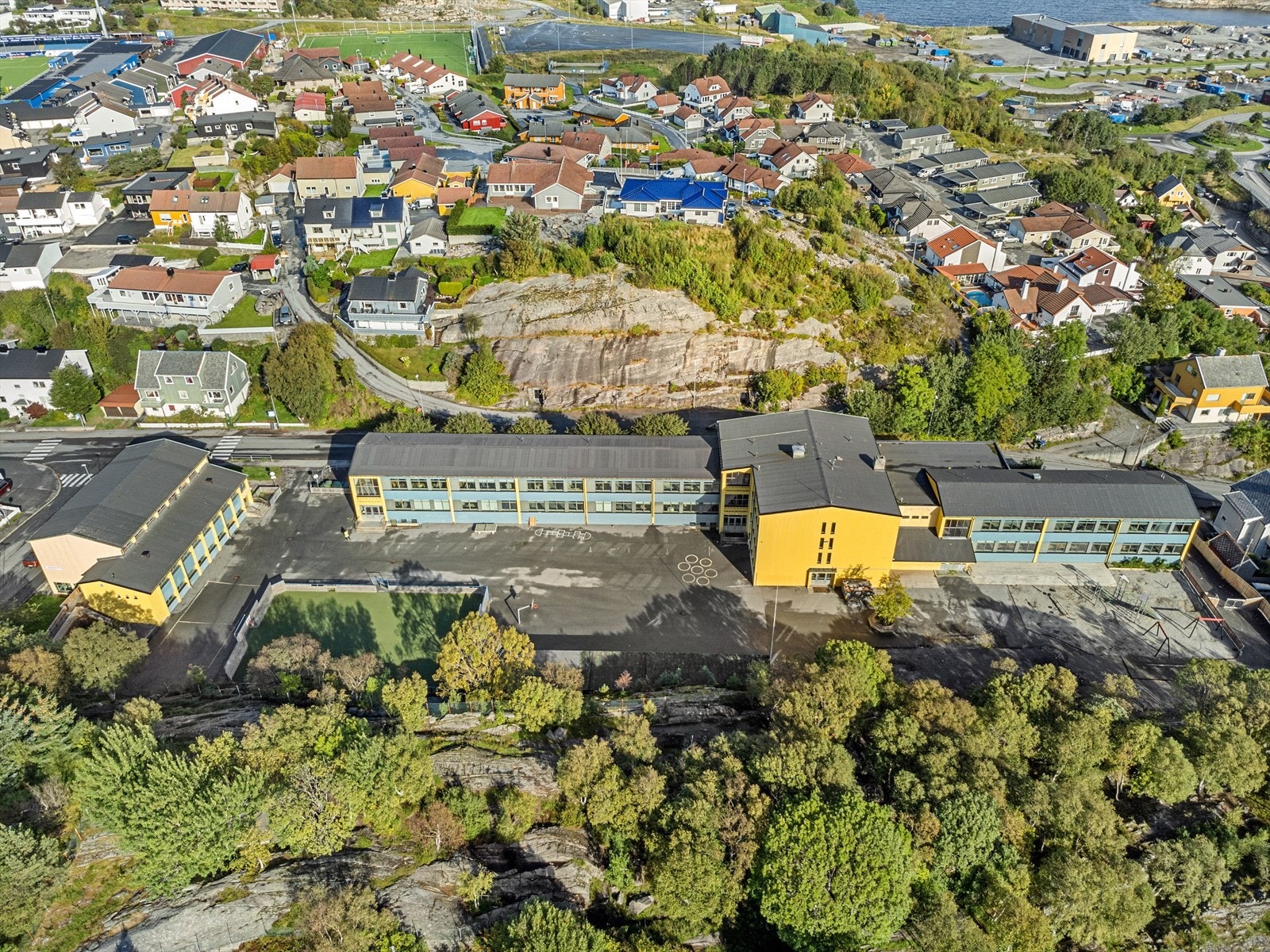 Dronefoto Galleribilde