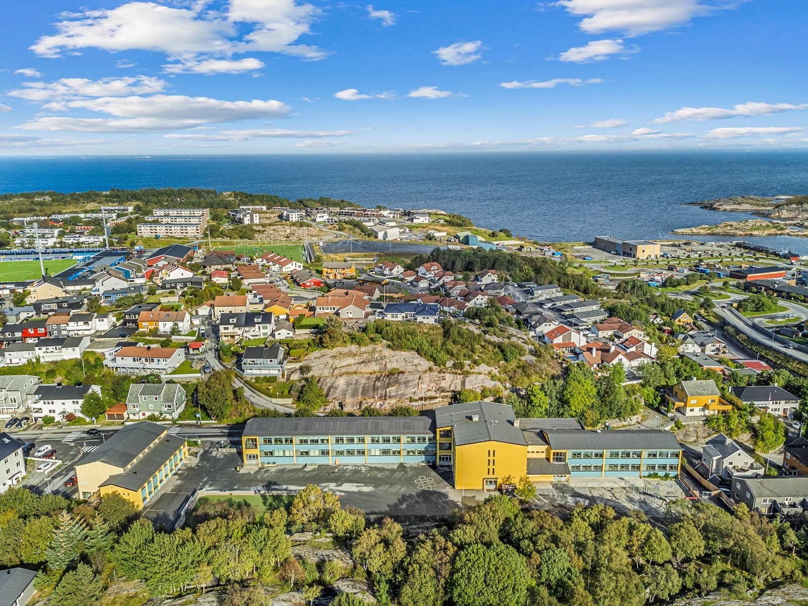 Dronefoto Galleribilde