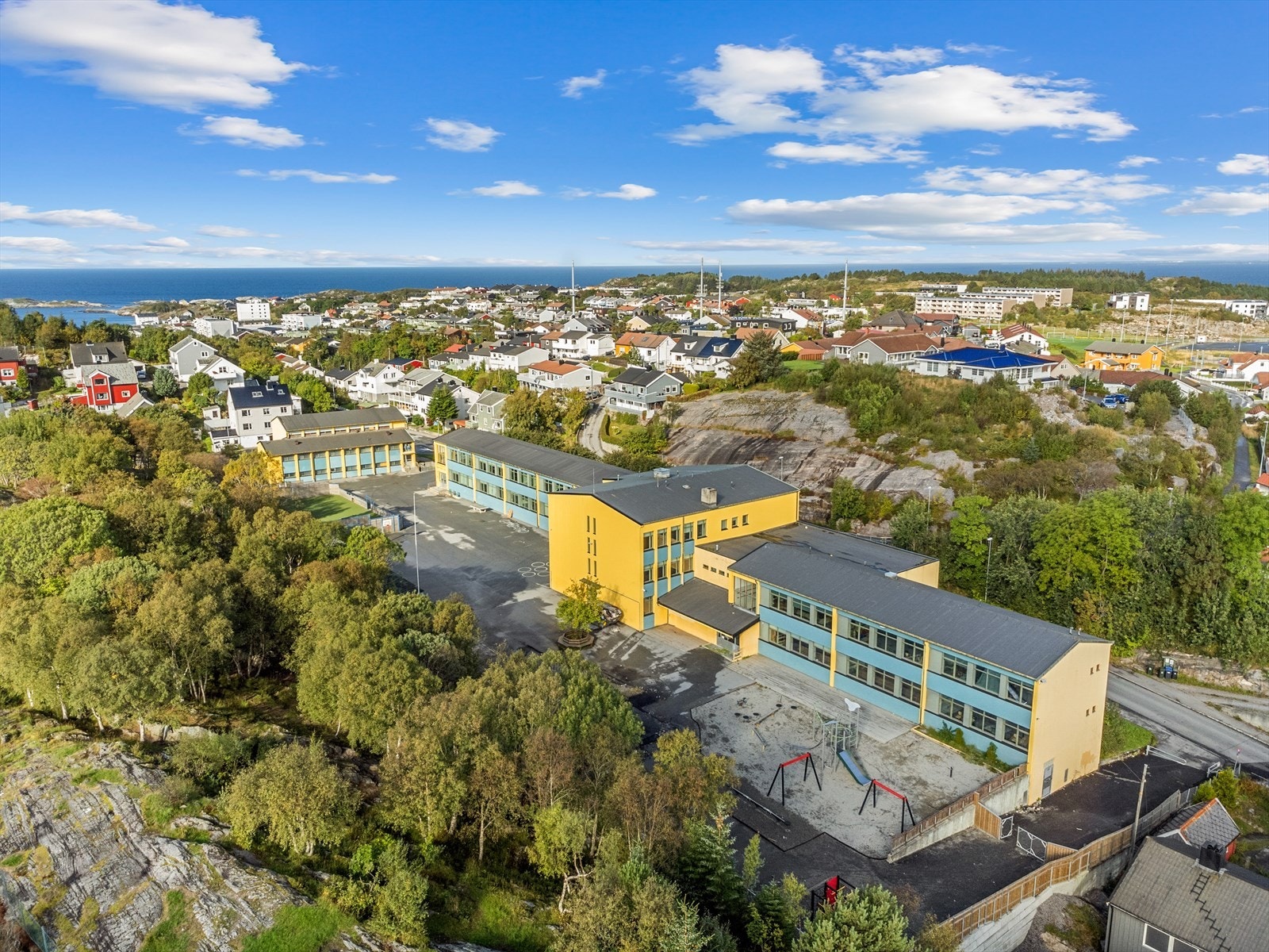 Dronefoto Galleribilde