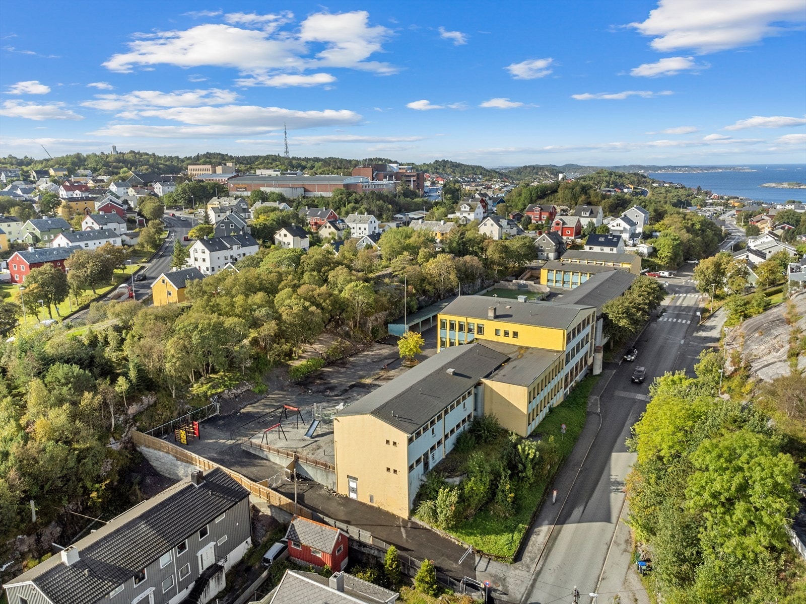 Dronefoto Galleribilde