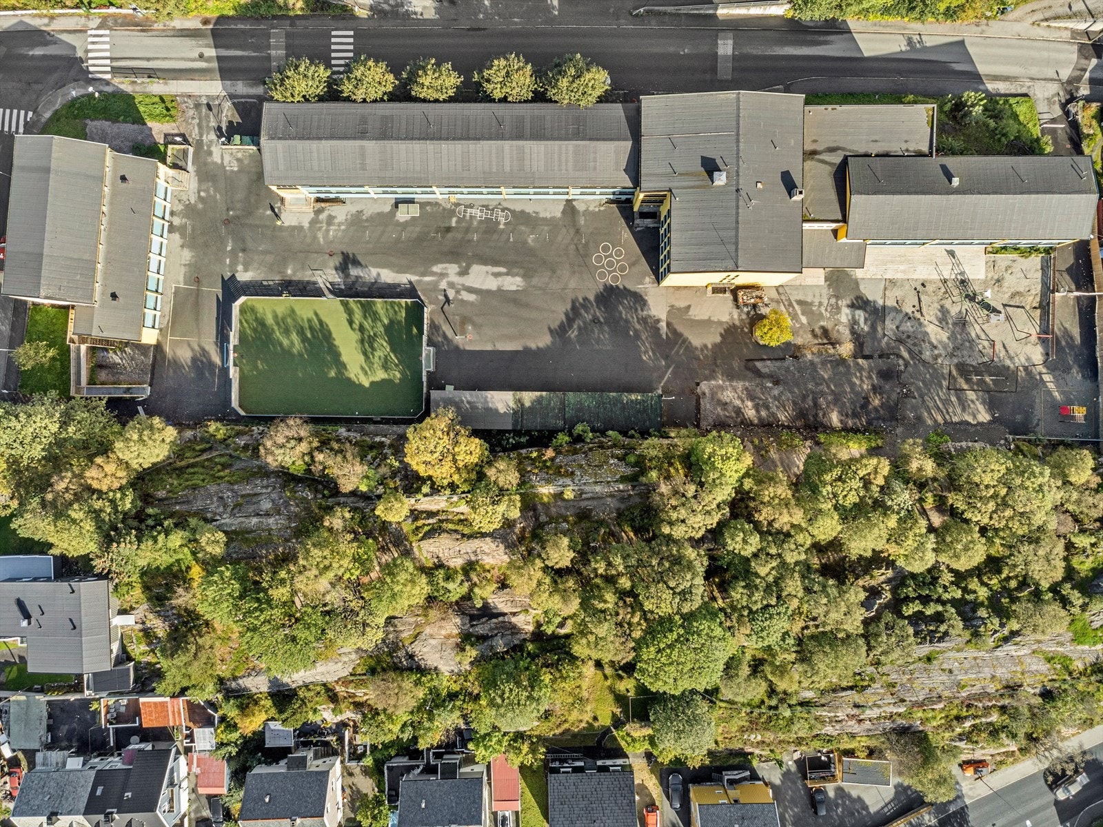 Dronefoto Galleribilde