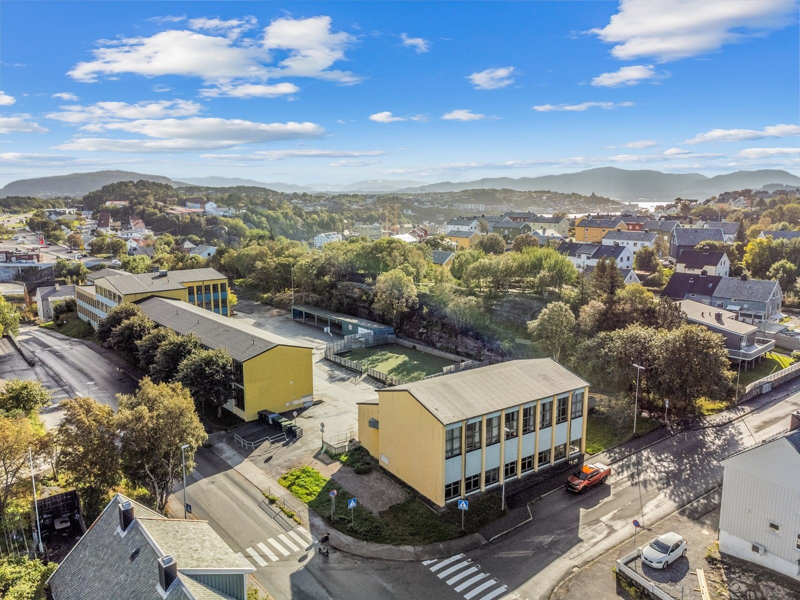 Dronefoto Galleribilde