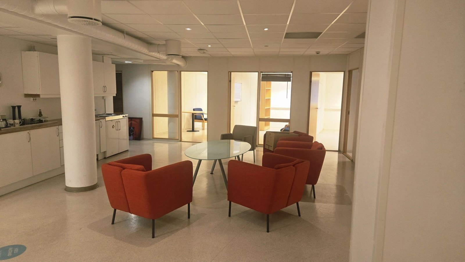 Lokalet som det er i dag Galleribilde