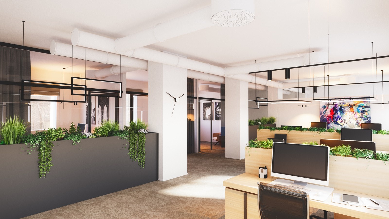 Illustrasjon av innredningsforslag Galleribilde