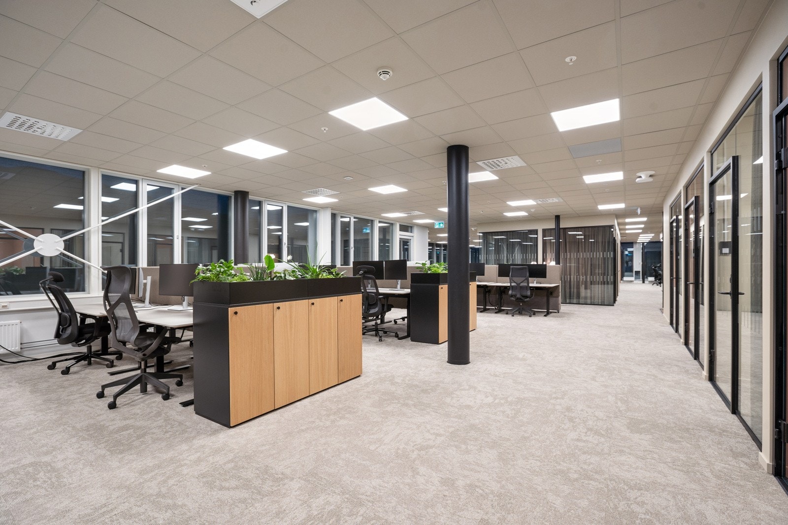 Bildet er fra nylig renovert lokale i eiendommen og viser mulig utforming og standard. Galleribilde