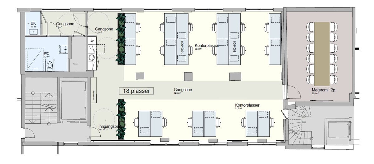 Forslag på møblering/innredning 4 Galleribilde