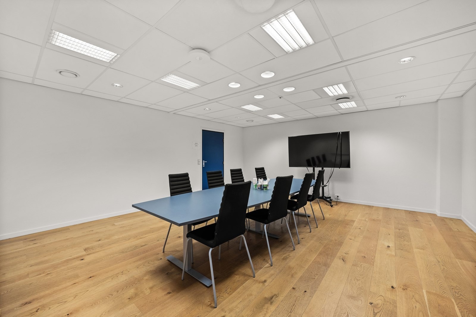 Ole Deviks vei 44: Felles møterom for hver etasje. Galleribilde