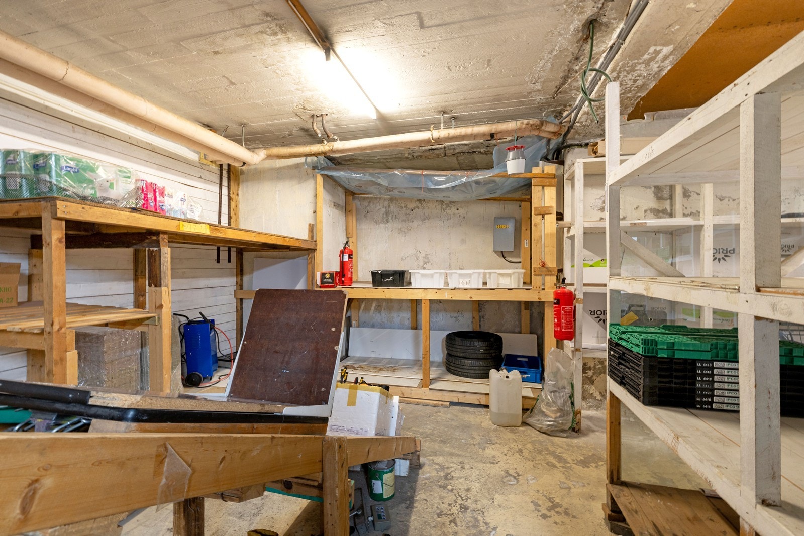 Lager i u.etg. Galleribilde