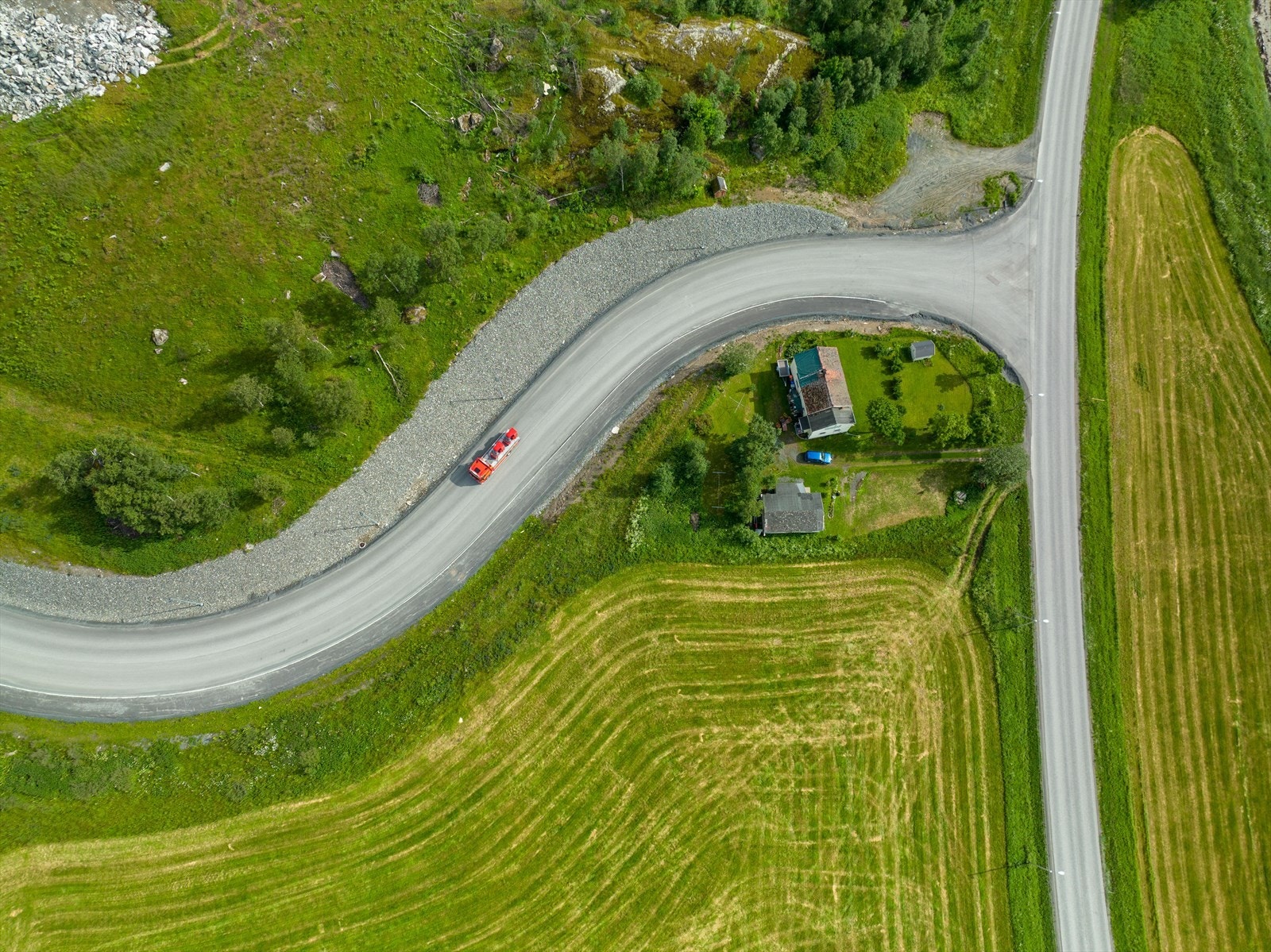 Ny adkomstvei inn til næringsparken. Galleribilde