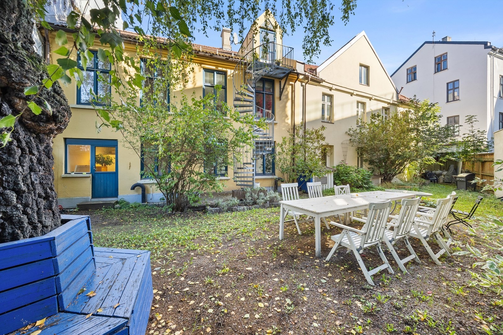 Norbygata 45 & 47, bakgård/hage Galleribilde