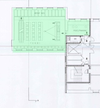 Sidebygg 2.etg (Tot. areal sidebygg BTA ca 389 kvm). Galleribilde