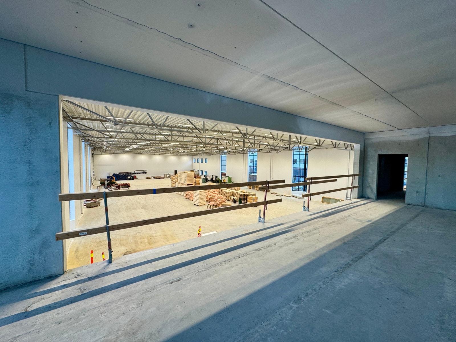 Fra byggets 2, etasje. Galleribilde