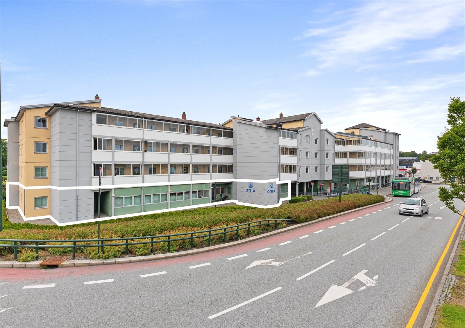 Hilleva gsveien markering pa bygg.jpg Galleribilde