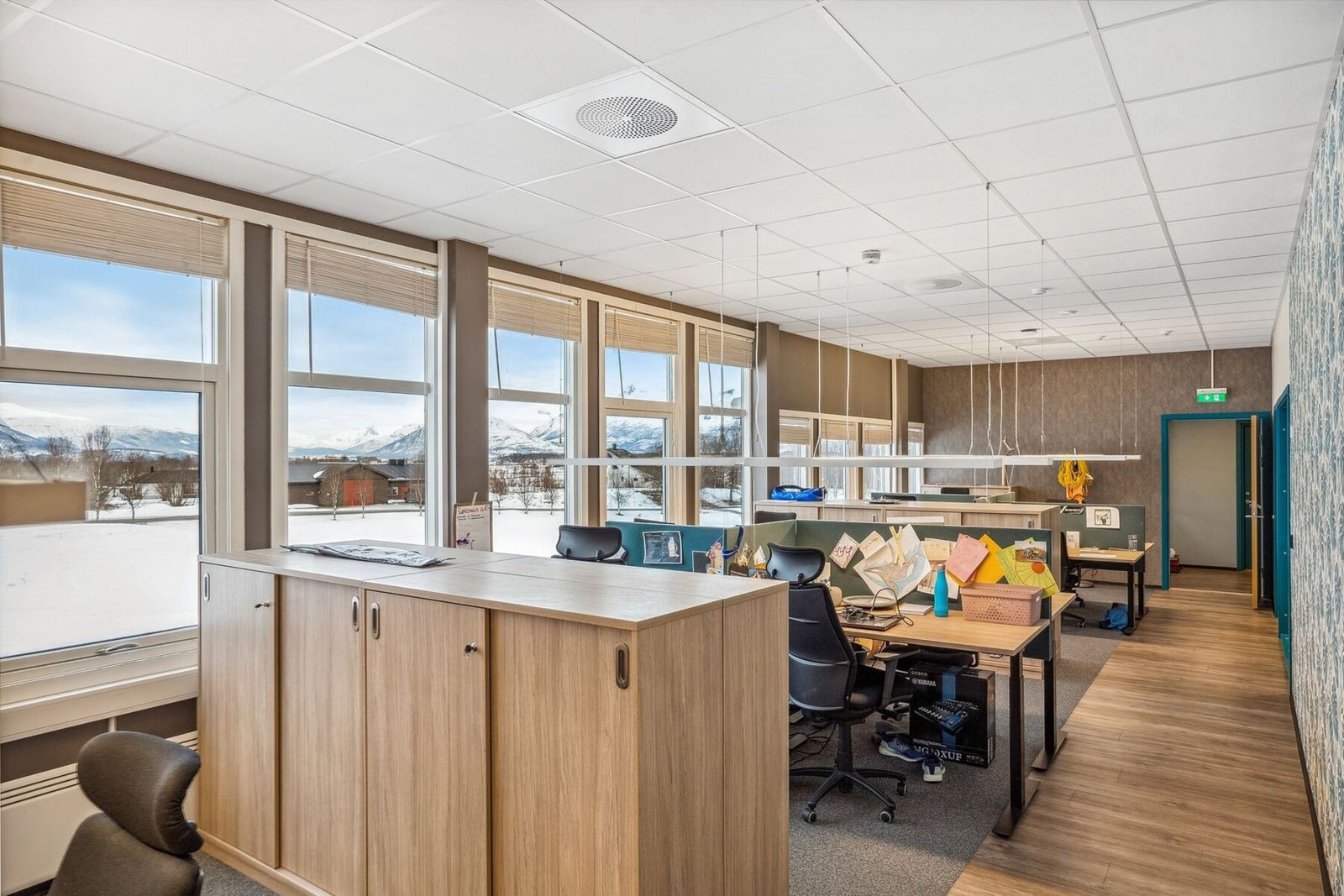 Arbeidsarealer som gir fleksibilitet for ulike organisasjonsformer Galleribilde