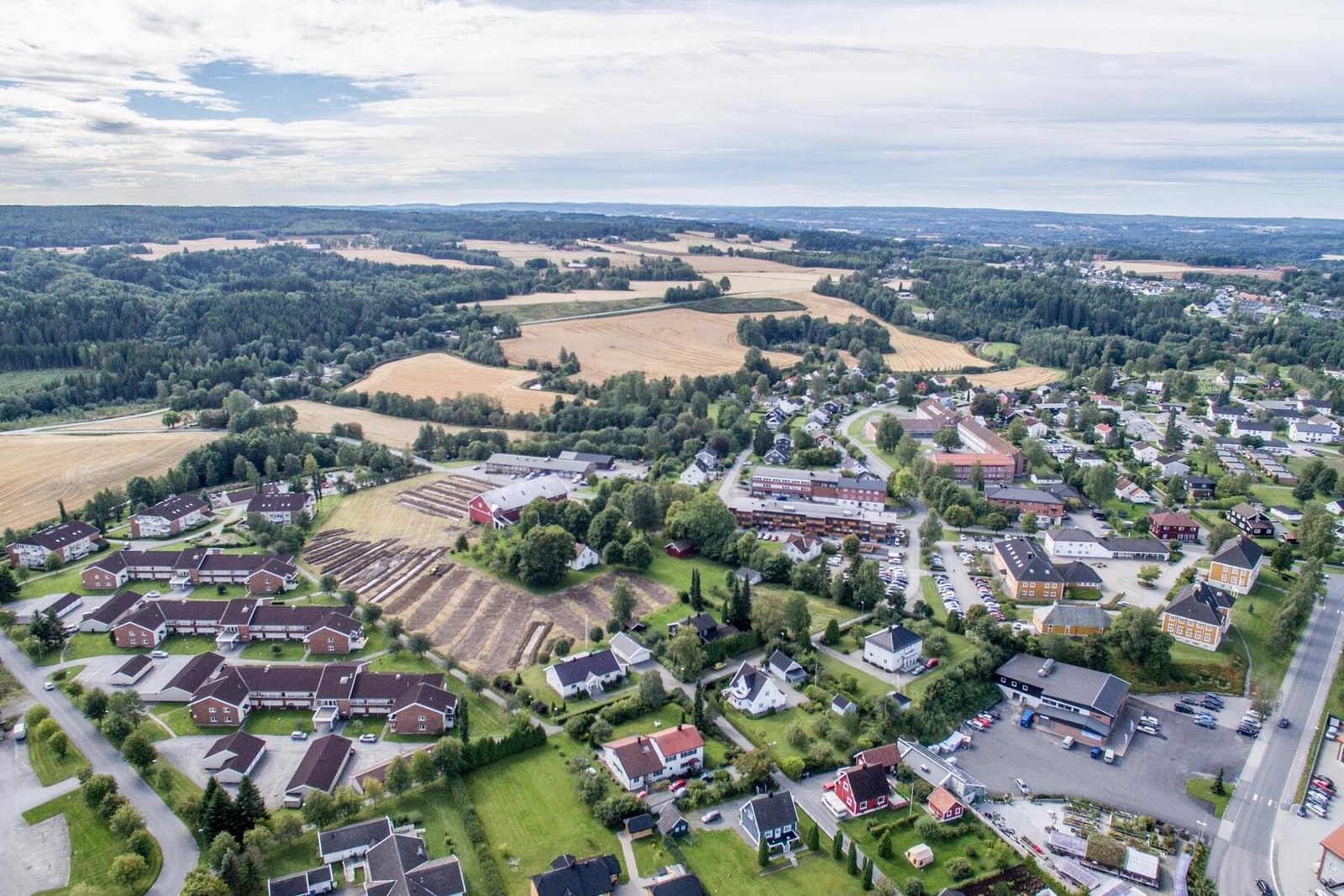 Nye boliger er planlagt i området rundt tomten Galleribilde