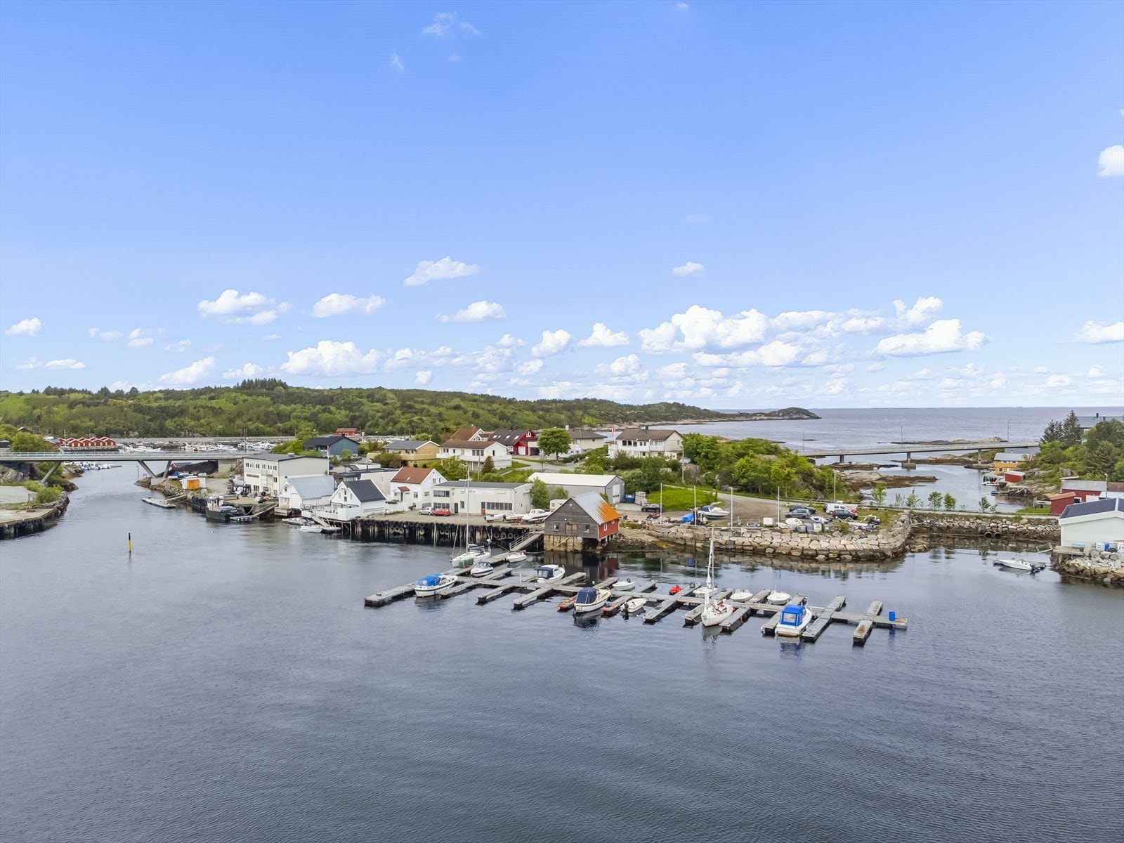 Dronefoto Galleribilde