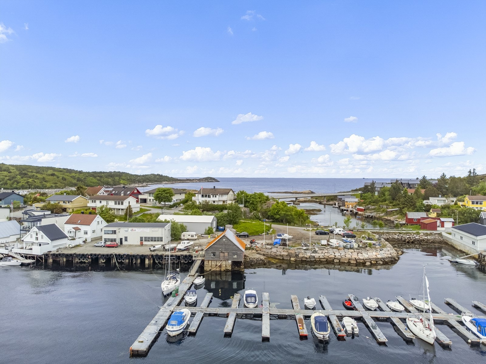 Dronefoto Galleribilde