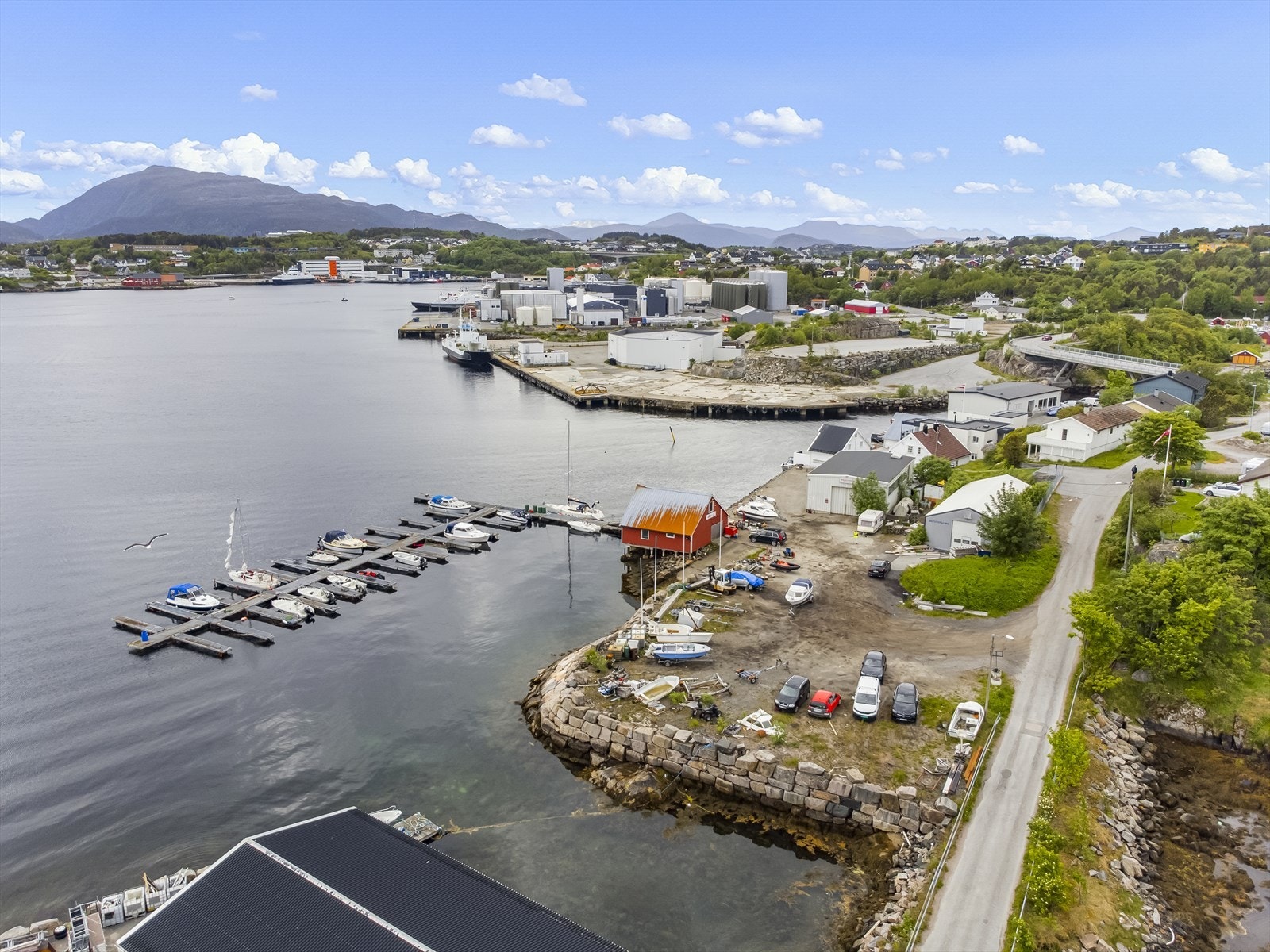 Dronefoto Galleribilde