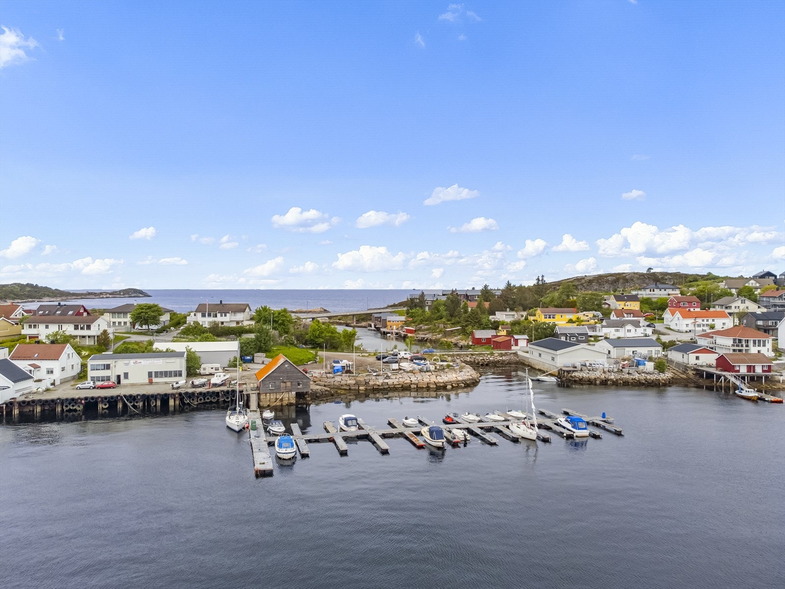 Dronefoto Galleribilde