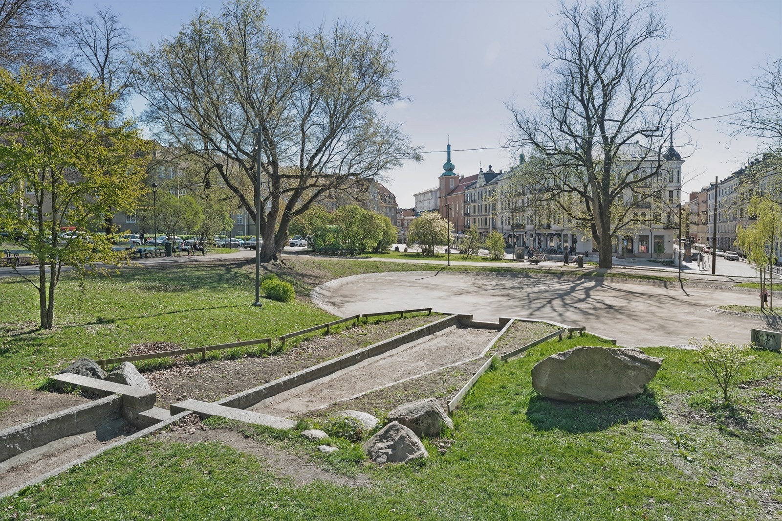 St. Hanshaugen er et meget attraktivt og populært nabolag i Oslos bykjerne. Galleribilde